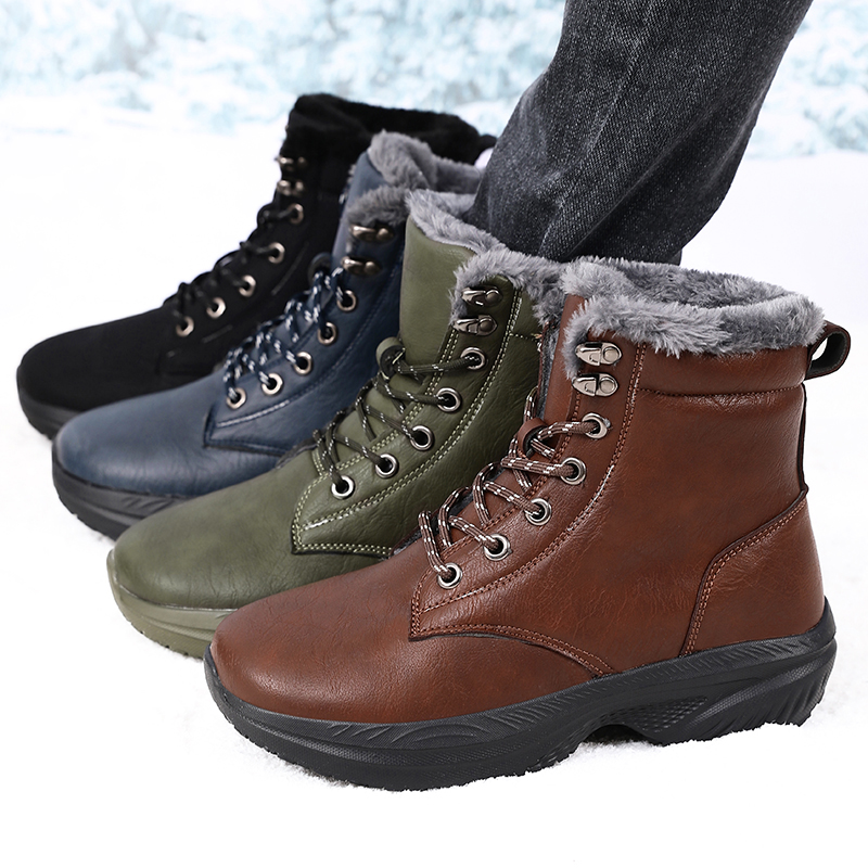 Men Winter Snow Boots for Wate - đánh giá và giá Men'S Shoes Water Resistant