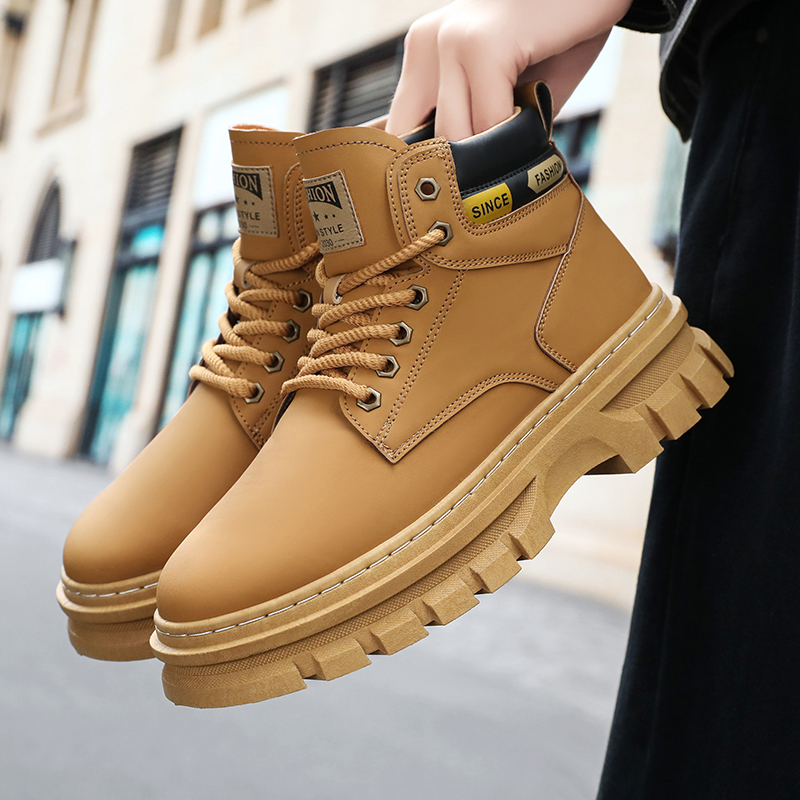 Fashion Leather Men Boots Wint - đánh giá và giá Men'S Shoes Hey Dude