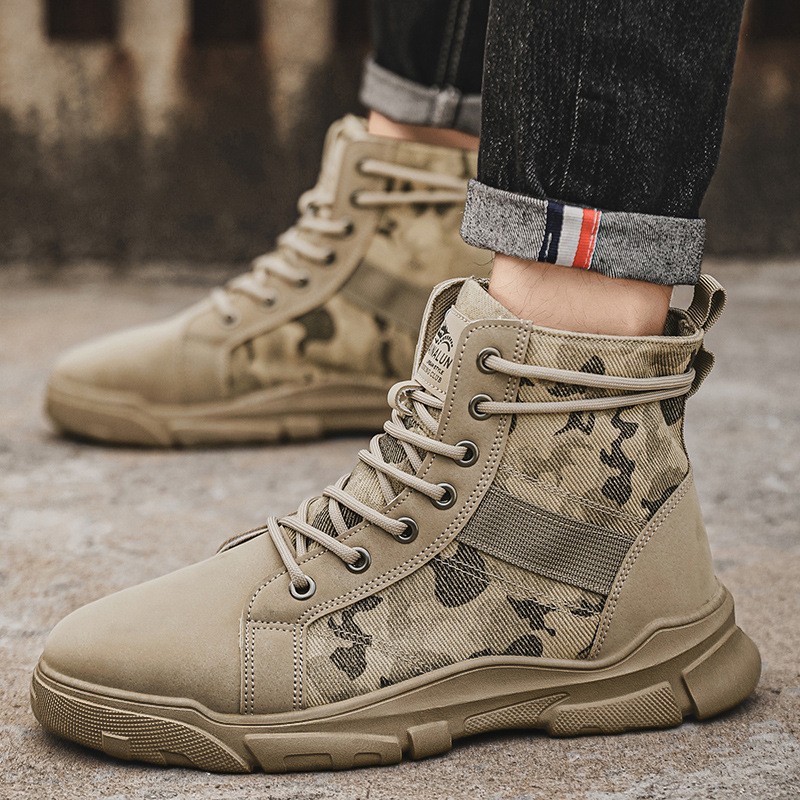 Military Boots for Men Autumn  - đánh giá và giá Men'S Shoes Hoka Sale