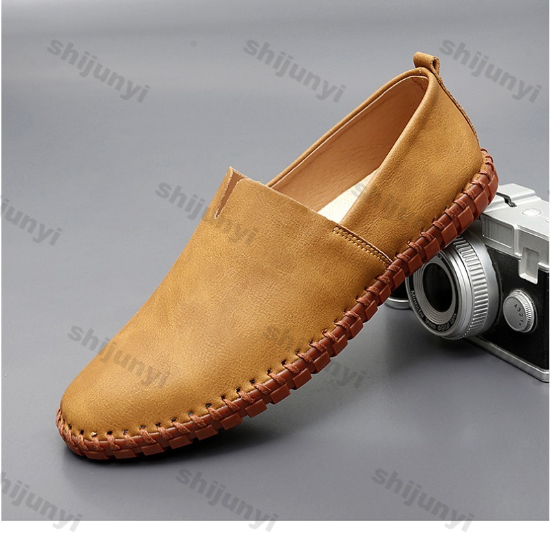 Men Lightweight Leather Shoes  - đánh giá và giá Men'S Shoes Hey Dude