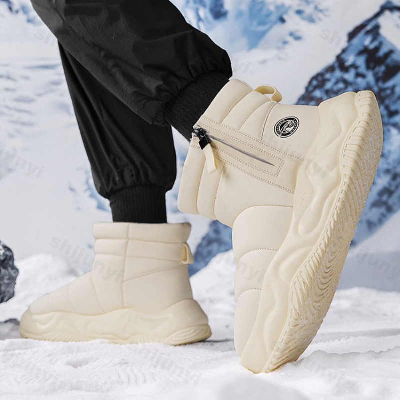 Men Snow Boots 2025 Winter New - đánh giá và giá Men'S Shoes Increase Height
