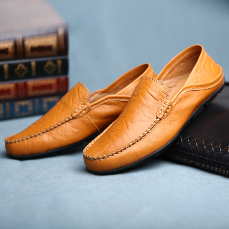 Men's Leather Casual Loafers S - đánh giá và giá Men'S Shoes Hey Dude