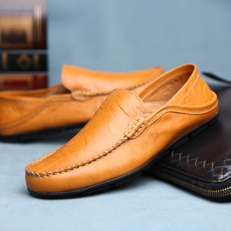 Men's Leather Casual Loafers S - đánh giá và giá Men'S Shoes Hey Dude