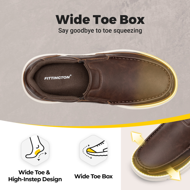 Fittington Men'S Slip‑On Dress - đánh giá và giá Men'S Shoes Water Resistant