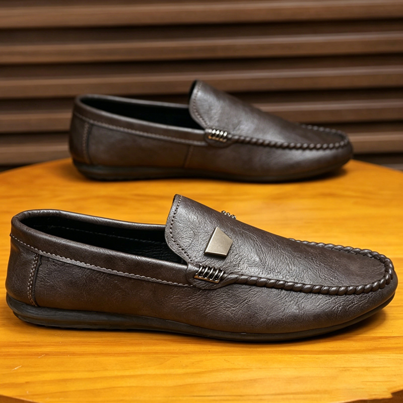 British Style Men's Leather Sh - đánh giá và giá Men'S Shoes Hey Dude