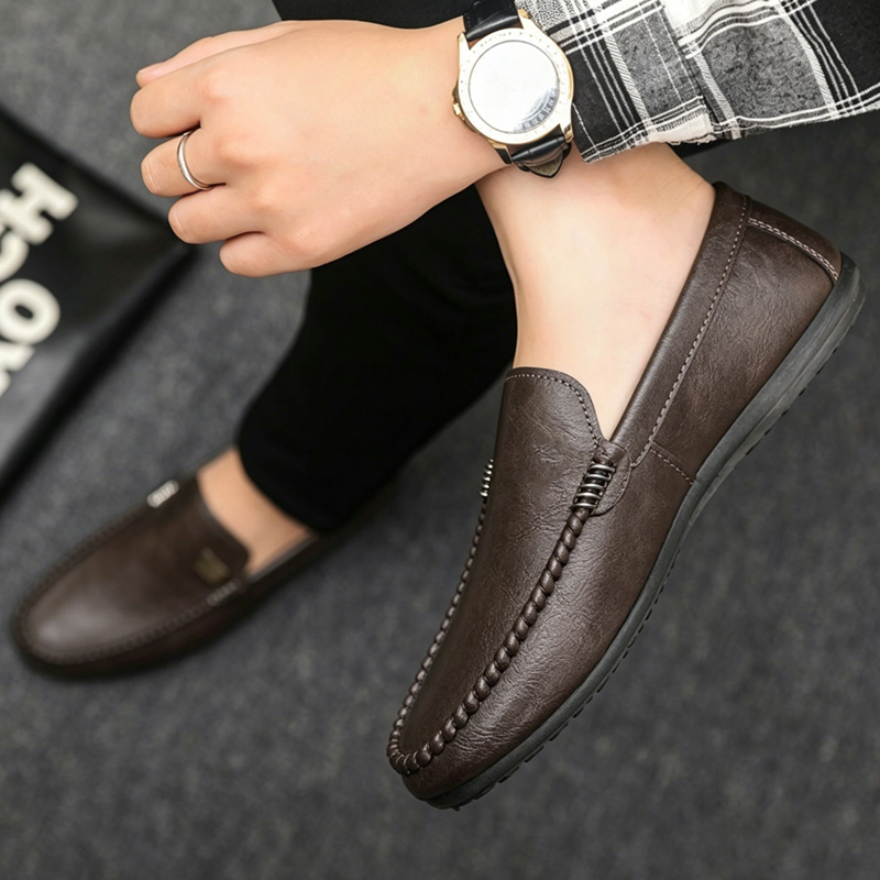 British Style Men's Leather Sh - đánh giá và giá Men'S Shoes Hey Dude