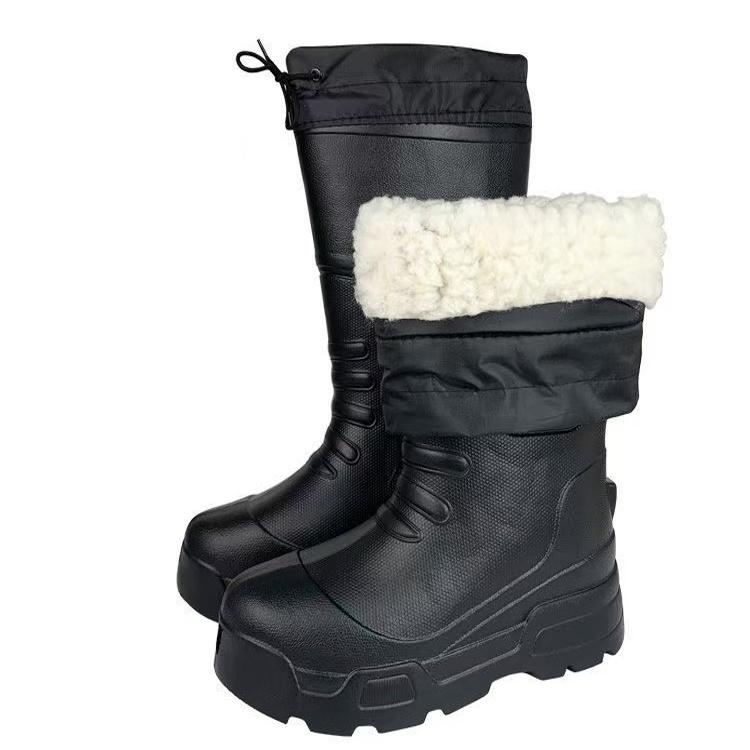 Thickened Cotton EVA Foam Rain - đánh giá và giá Men'S Shoes Water Resistant