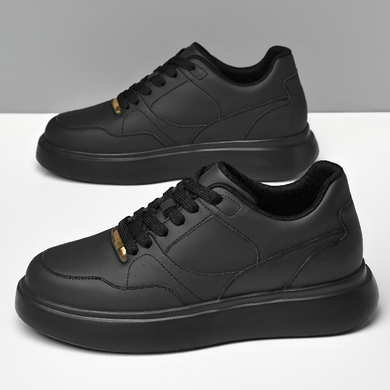 Men Solid Faux Leather Skate S - đánh giá và giá Men'S Shoes Increase Height