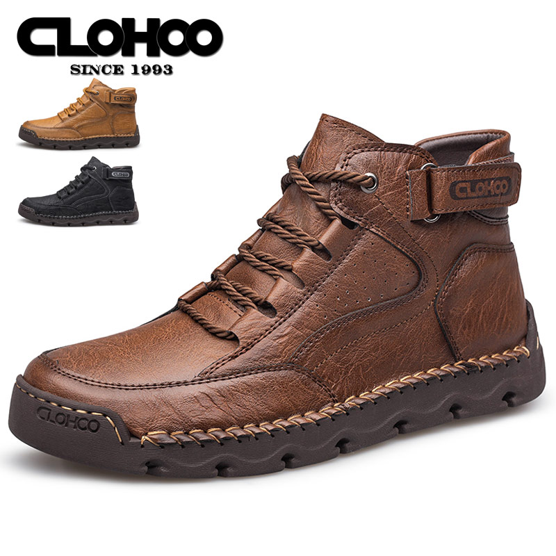 CLOHOO Hand-Sewn Men's Shoes C - đánh giá và giá Men'S Shoes Hey Dude