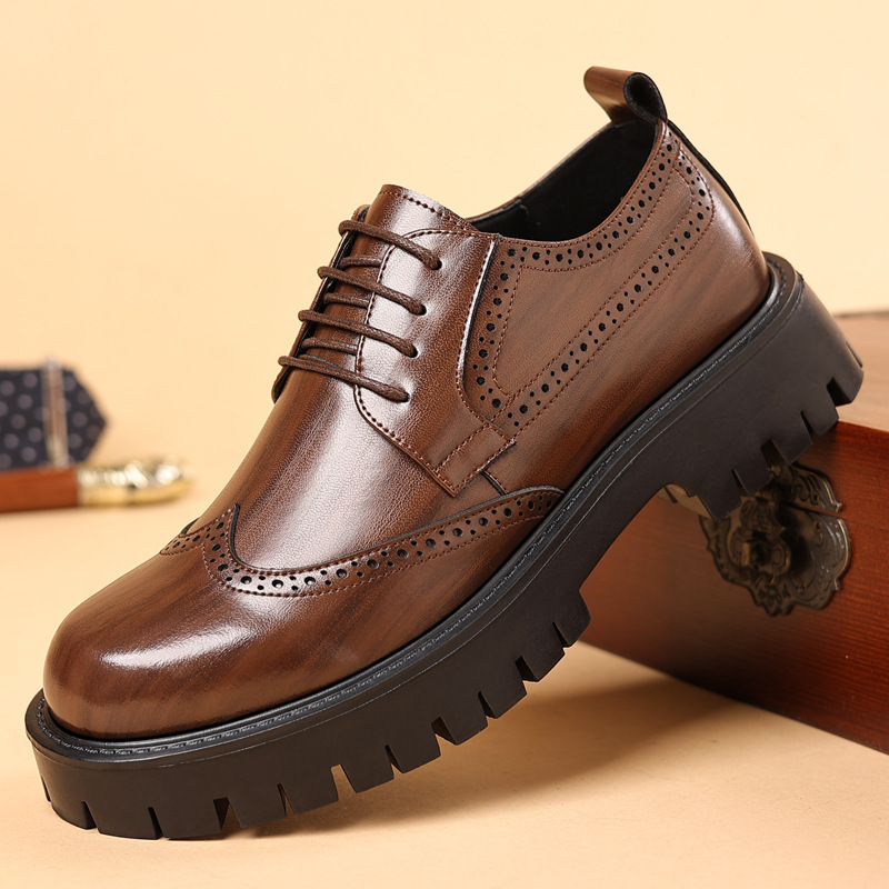 Men's leather shoes Shoes Chun - đánh giá và giá Men'S Shoes Smart