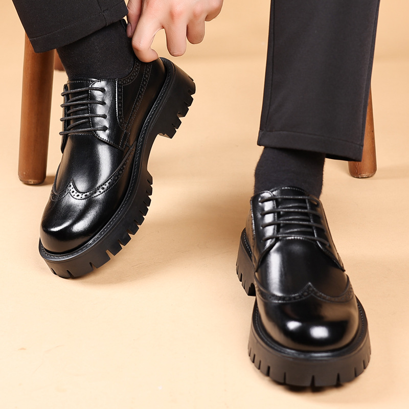 Men's leather shoes Shoes Chun - đánh giá và giá Men'S Shoes Smart