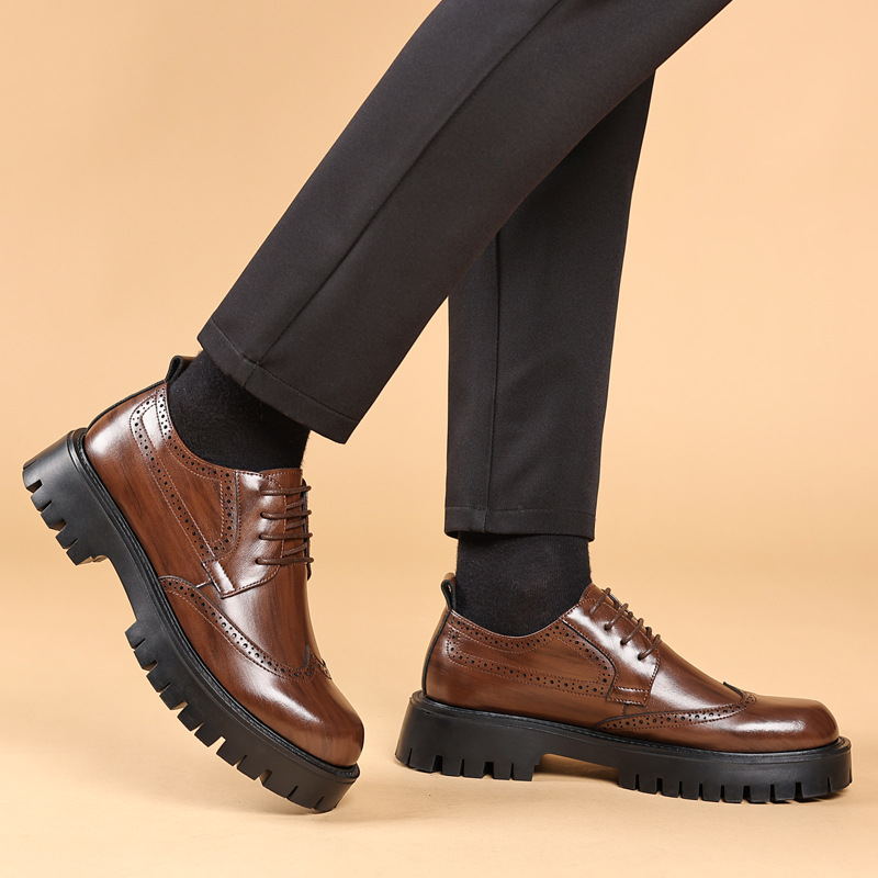 Men's leather shoes Shoes Chun - đánh giá và giá Men'S Shoes Smart
