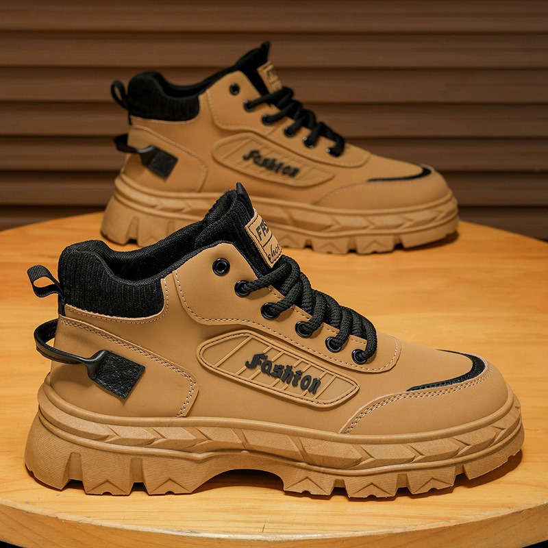 New Men's Hiking Shoes Chunky  - đánh giá và giá Men'S Shoes Increase Height