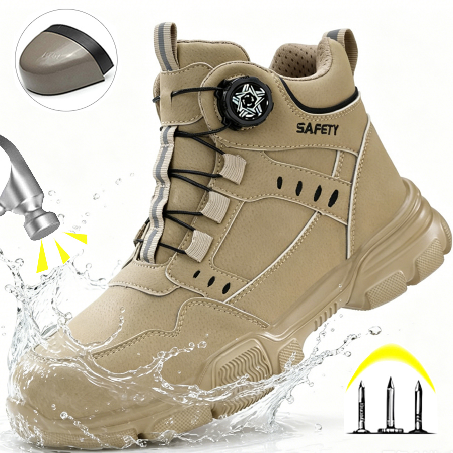 Halloween Men's Steel Toe Work - đánh giá và giá Men'S Shoes Water Resistant
